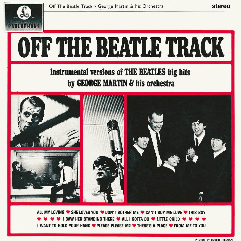 the album cover for George Martin  &amp; His Orchestra - Off The Beatle Track (Sft)