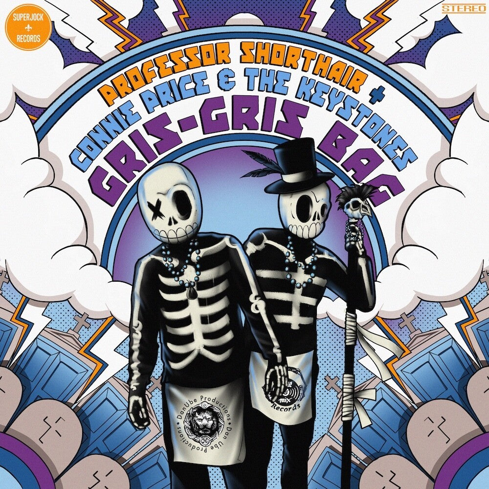 the album cover for Professor Shorthair + Connie Price &amp; The Keystones - Gris-Gris Bag