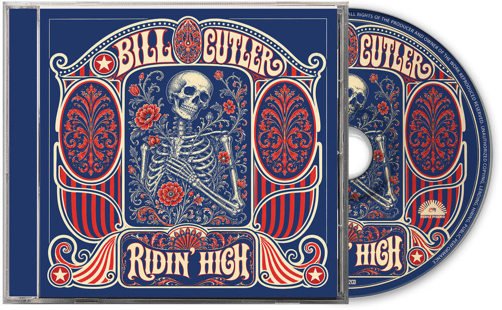 the album cover for Bill Cutler, Jerry Garcia, &amp; Bob Weir - Ridin&