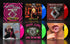 the album cover for Twisted Sister - Totally Twisted: The Studio Albums 1982-1987 [Multicolor 5LP Box Set]
