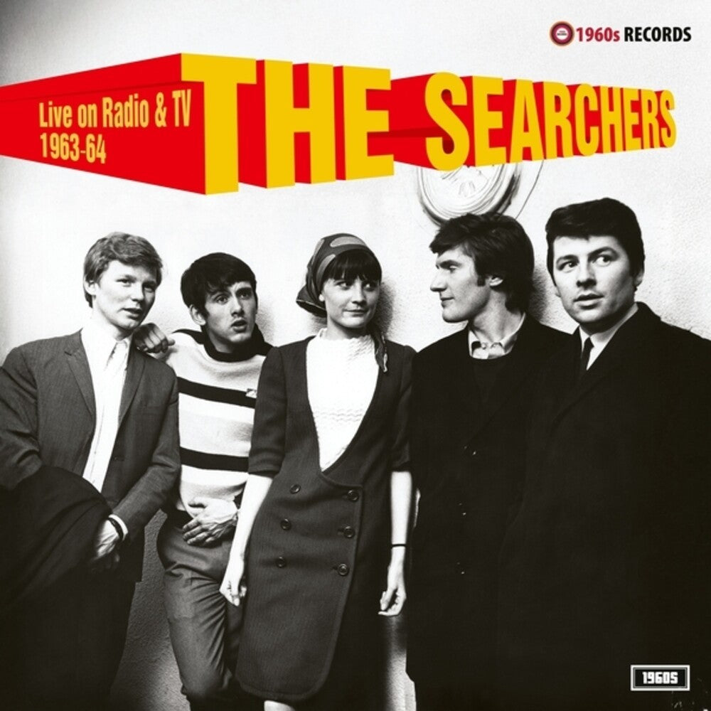 the album cover for Searchers - Live On Radio &amp; Tv 1963-64