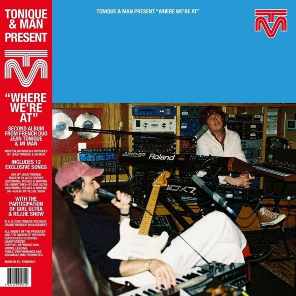 the album cover for Tonique &amp; Man - Where We&