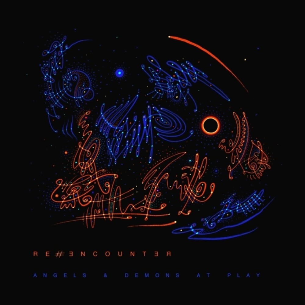 the album cover for Re-Encounter - Angels &amp; Demons At Play