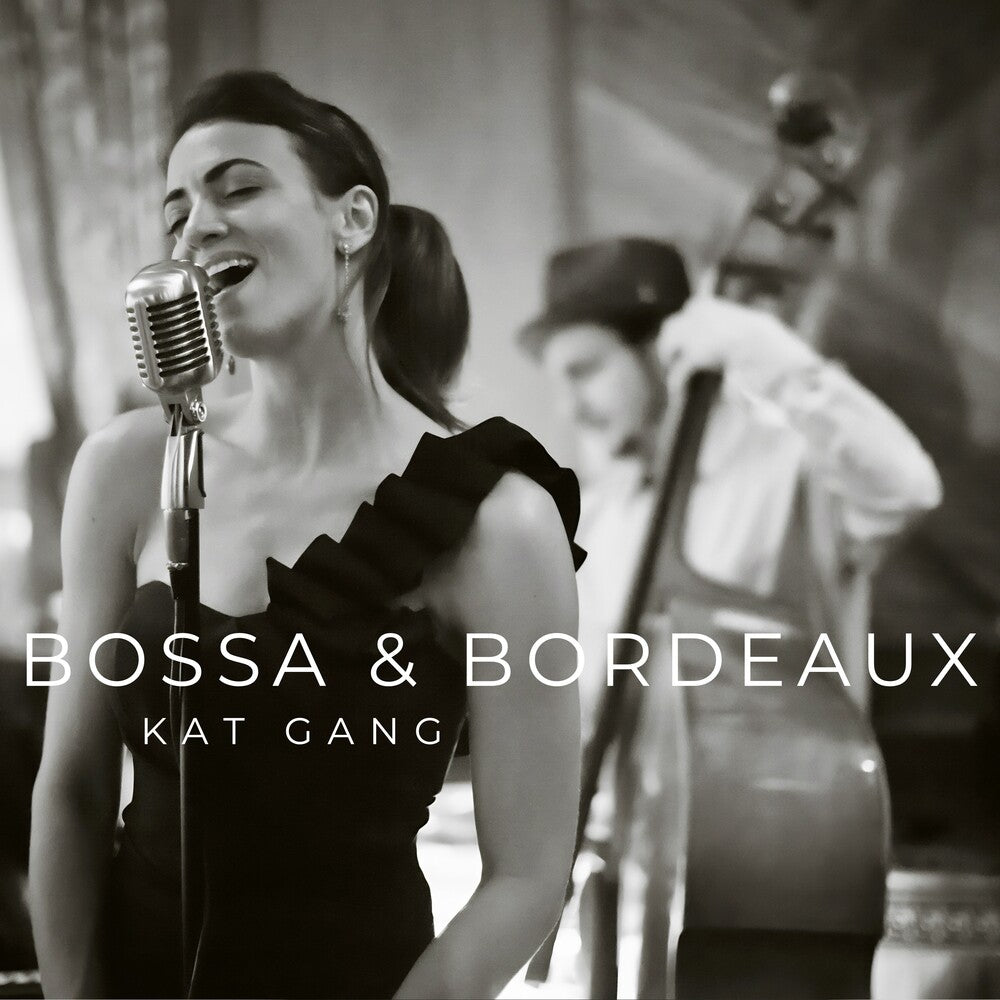 the album cover for Kat Gang - Bossa &amp; Bordeaux