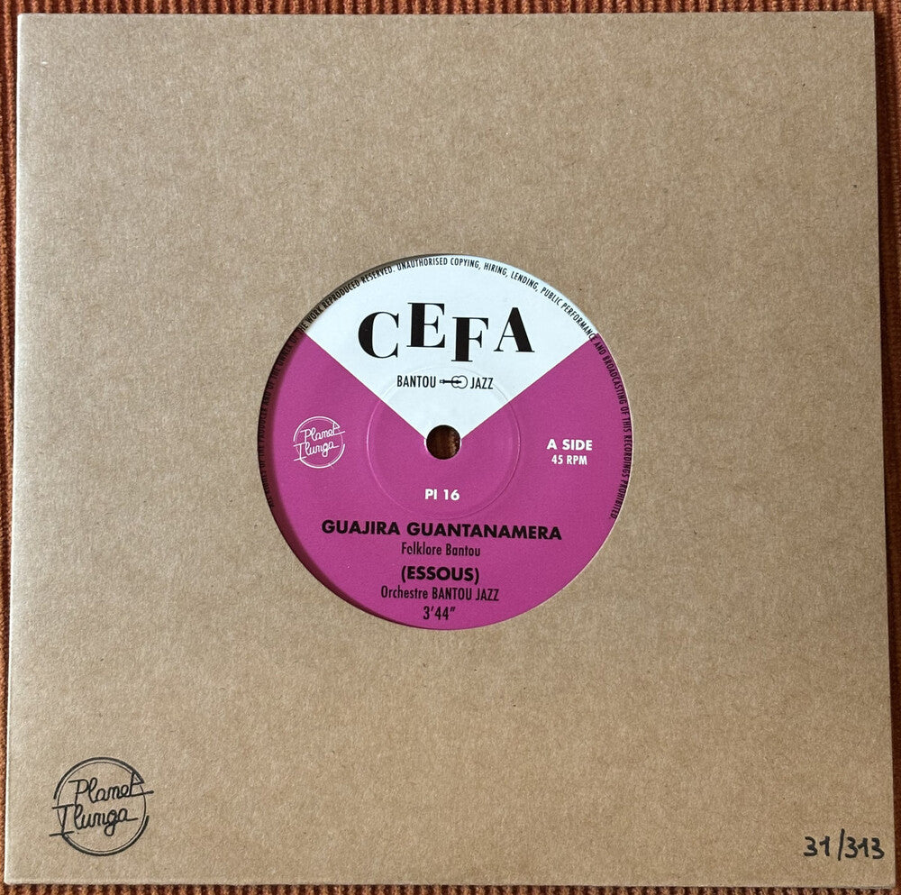 the album cover for Bantou Jazz - Guajira Guantanamera / Guajira [Limited Edition]