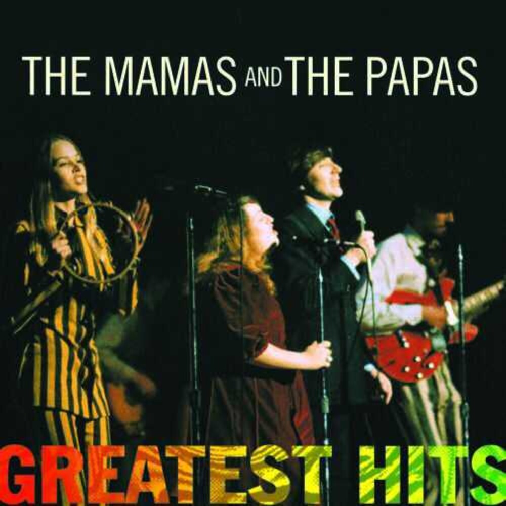 the album cover for The Mamas &amp; The Papas - Greatest Hits (remastered)
