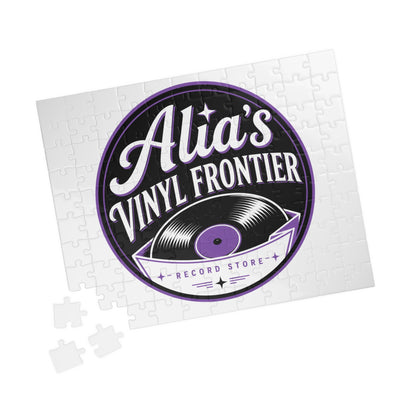 Retro Vinyl Record Puzzle — "Alia&