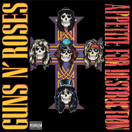 the album cover for Guns N&