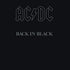 the album cover for AC/DC - Back In Black [Remastered]