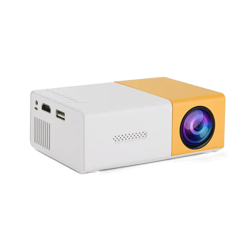 NNEOBA Mini Media Player Projector Yellow
