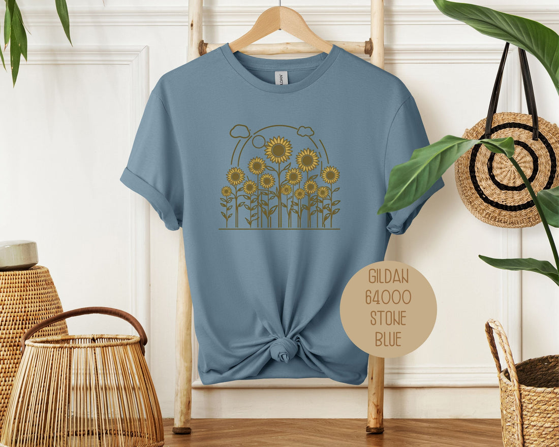 Vintage Sunflower Cottagecore Shirt
