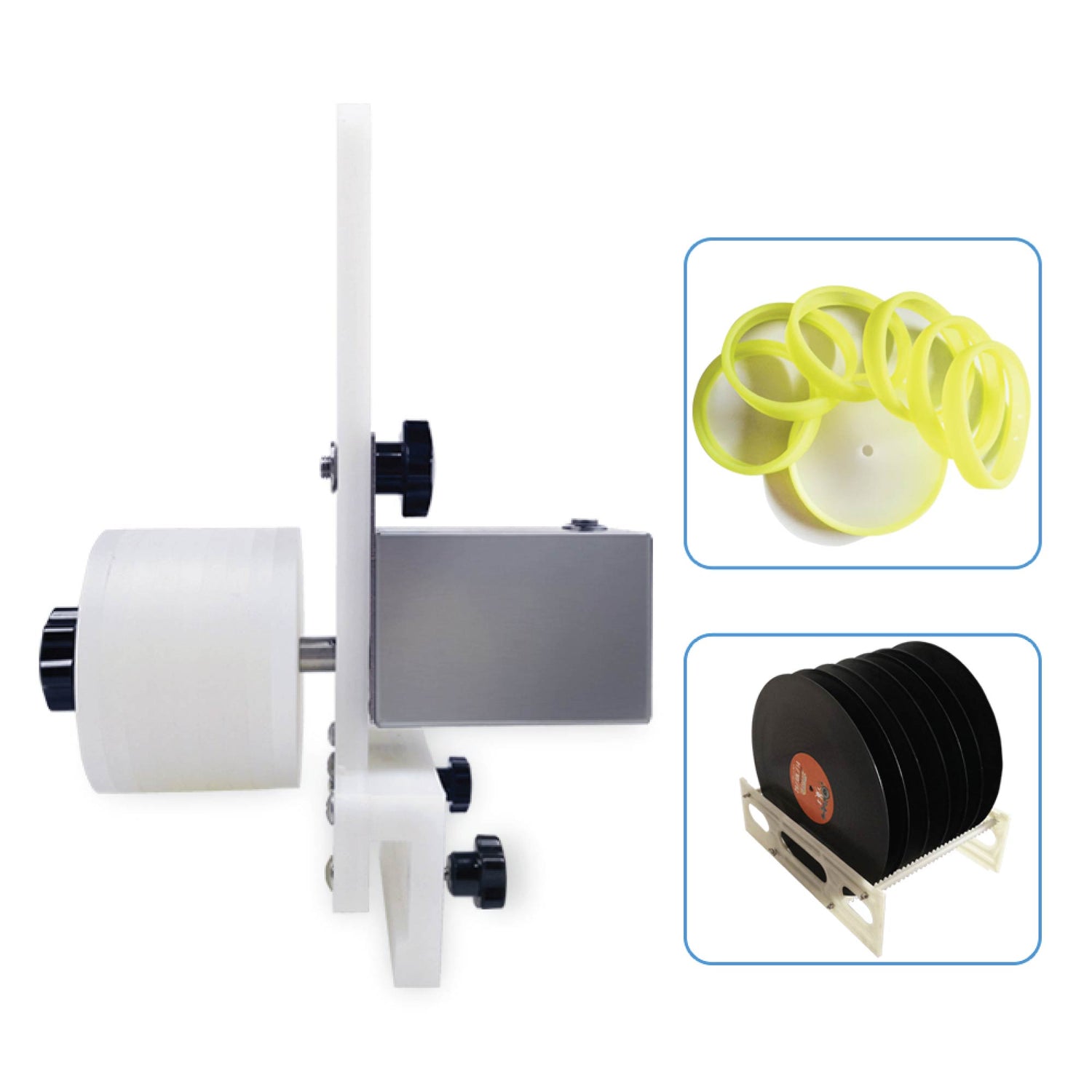 NNEDSZ Vinyl Record Cleaning Stand Drying Rack For Ultrasonic Cleaner LP Disc Bracket
