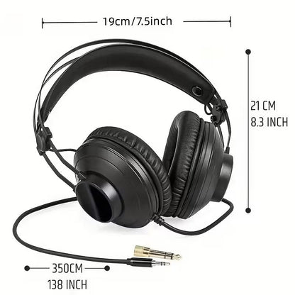 Dual Plug Wired Studio Headphones