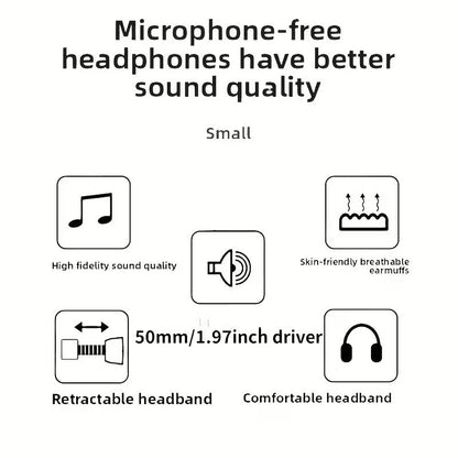 Dual Plug Wired Studio Headphones