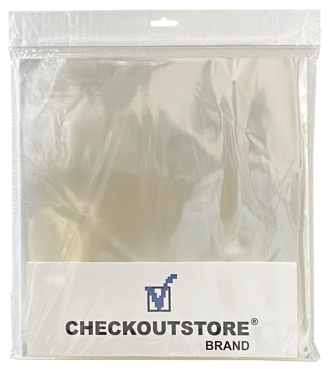 Clear Plastic OPP for 12" LP Vinyl 33 RPM Record Album Covers (Outer Sleeves)