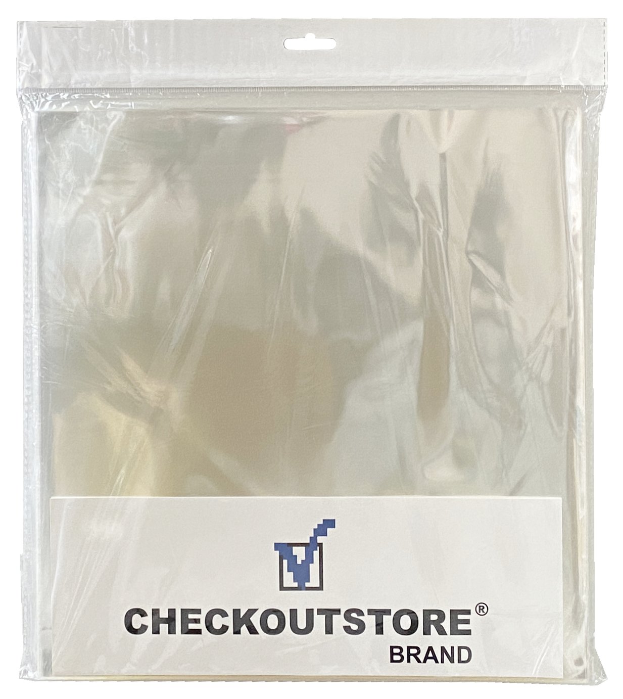 Clear Plastic OPP for 12" LP Vinyl 33 RPM Record Album Covers (Outer Sleeves)