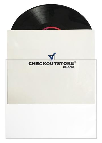 Clear Plastic OPP for 12" LP Vinyl 33 RPM Record Album Covers (Outer Sleeves)