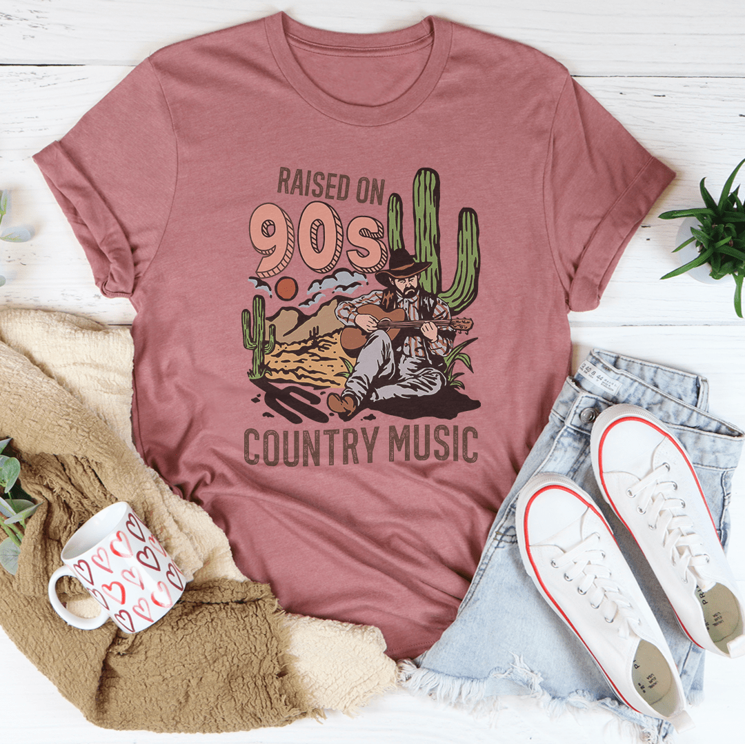 Raised On Country Music Tee